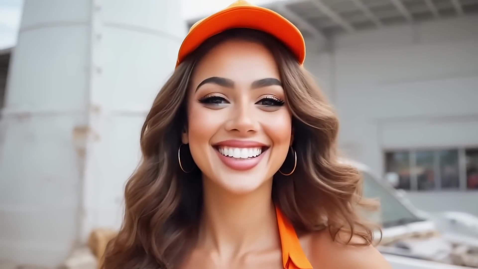 WORK WORK WORK _ Construction Worker 👷‍♀️ - Music Video (AI Cinematic)