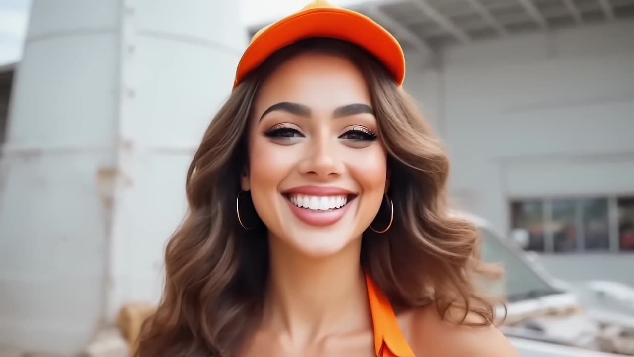 WORK WORK WORK _ Construction Worker 👷‍♀️ - Music Video (AI Cinematic)