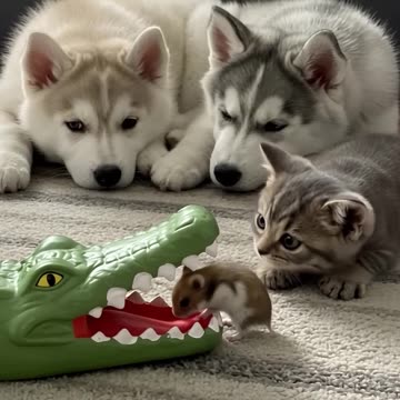 Hamster: ‘I got this, guys!’ 🐹🔥😆