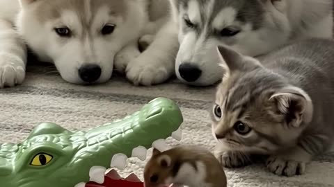 Hamster: ‘I got this, guys!’ 🐹🔥😆