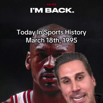 THE HISTORIC SPORTS MOMENT OF MARCH 18th, 1995