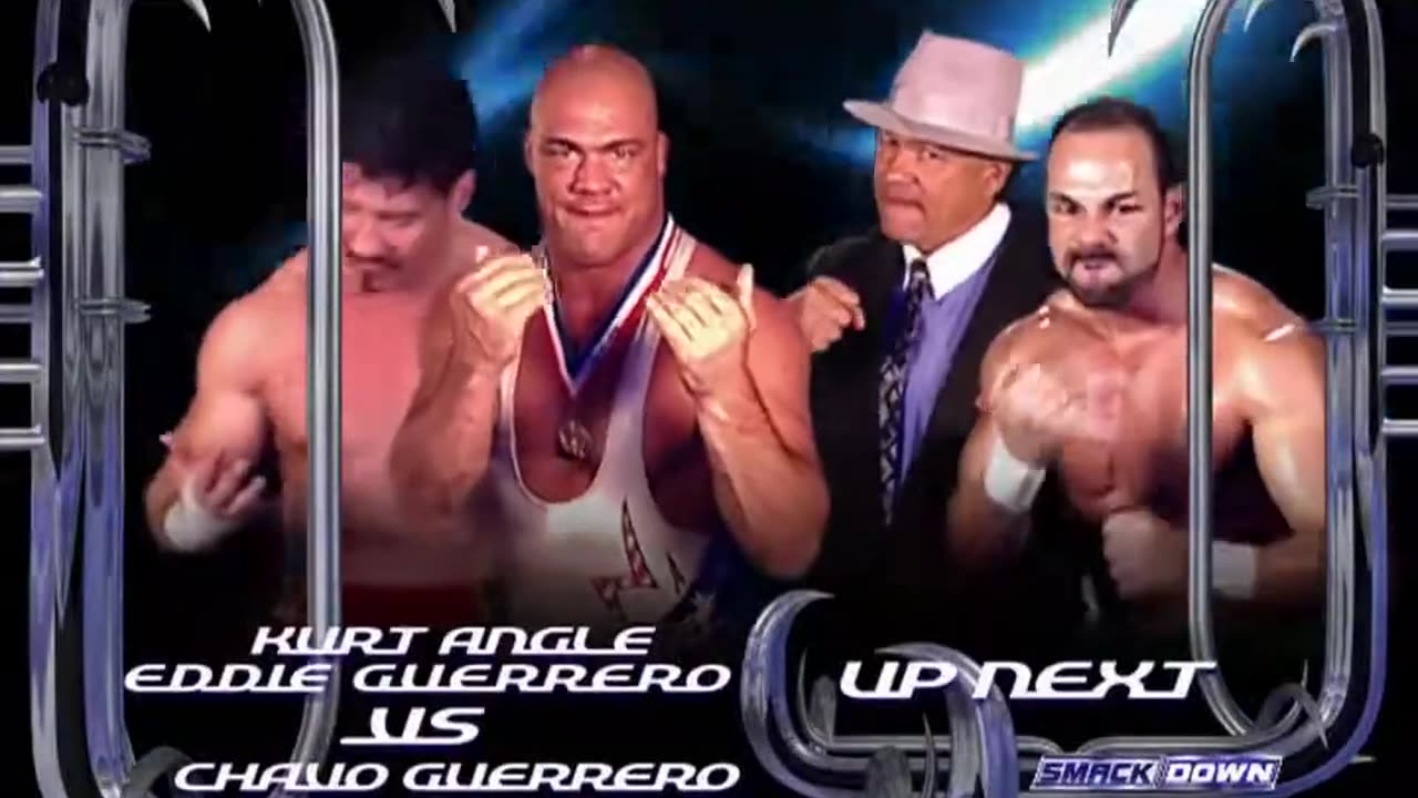 Bradshaw vs Akio vs Sakoda WWF SMACKDOWN 2001 HD