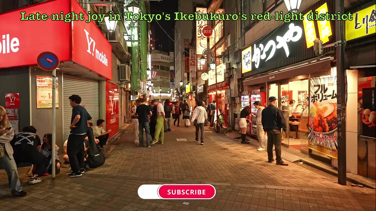 Tokyo...Red light area Tour!!! My first time visit come and explore with me....Support me
