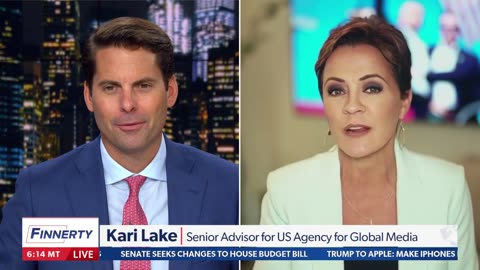 Kari Lake Joins Finnerty: "You just can't hate the media enough."