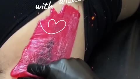 🍒 Flawless Underarm Waxing with Cherry Desire by @luxeaestheticsmke