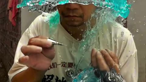 This artist makes slow motion mesmerizing the beautiful slow motion of the water art