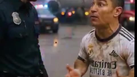 Mini Cristiano steals a plane just for fun — but then JUMPS OUT mid-air✈️