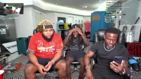 Kai Cenat & Kevin Hart FULL STREAM!