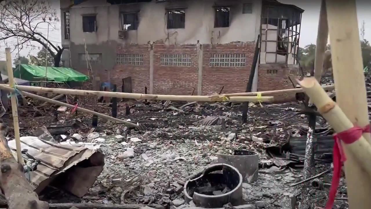 The Devastation of the 7.7 earthquake in Myanmar