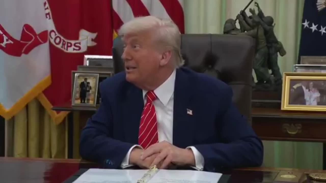 Trump on Macron