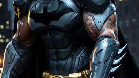 Ai Mike Tyson + Batman