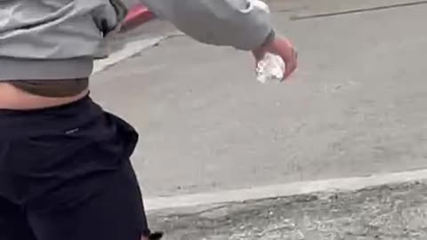 PABLO FROM PREDATOR POACHERS WALKS DOWN AN UNARMED BITCH 2/18/25 (LAKE JACKSON, TX)