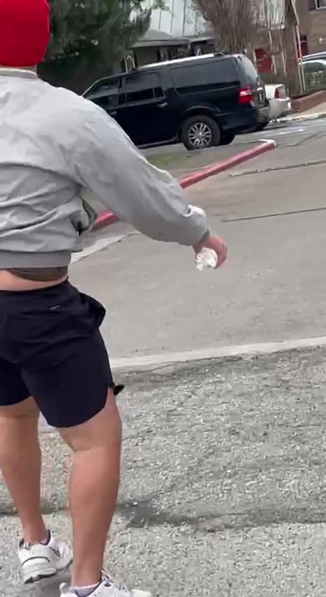 PABLO FROM PREDATOR POACHERS WALKS DOWN AN UNARMED BITCH 2/18/25 (LAKE JACKSON, TX)