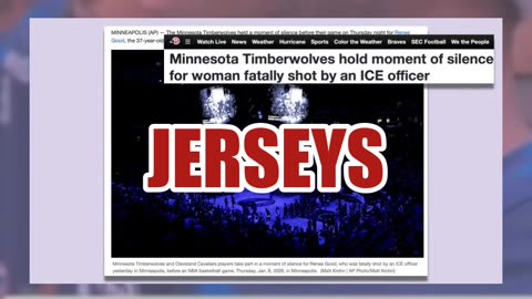 Fact Check: Video Does NOT Show Timberwolves National Anthem Ceremony For Renee Good Killed By ICE
