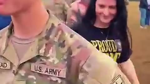 Breaking: Soldier Reunited With Her Twin Sister ❤️