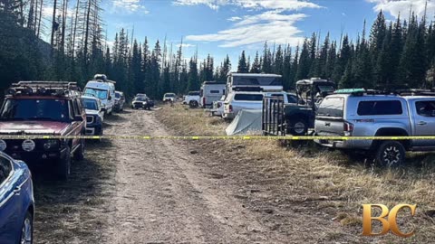 Lightning strike caused deaths of 2 hunters in Colorado mountains, coroner says