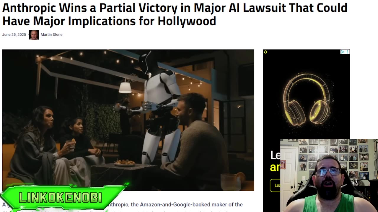 Anthropic Dealing With A Lawsuit That Could Replace Hollywood