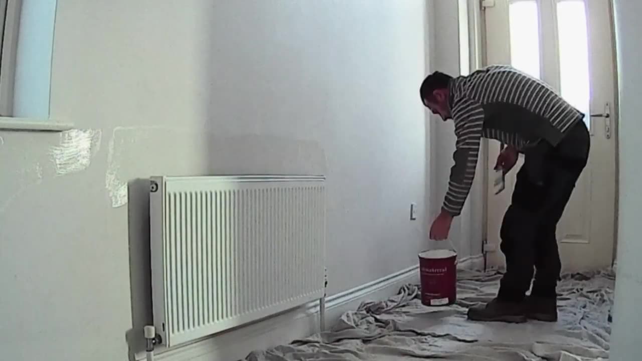 Brush Paint Cutting Corners before roll (You NEED to do This!)