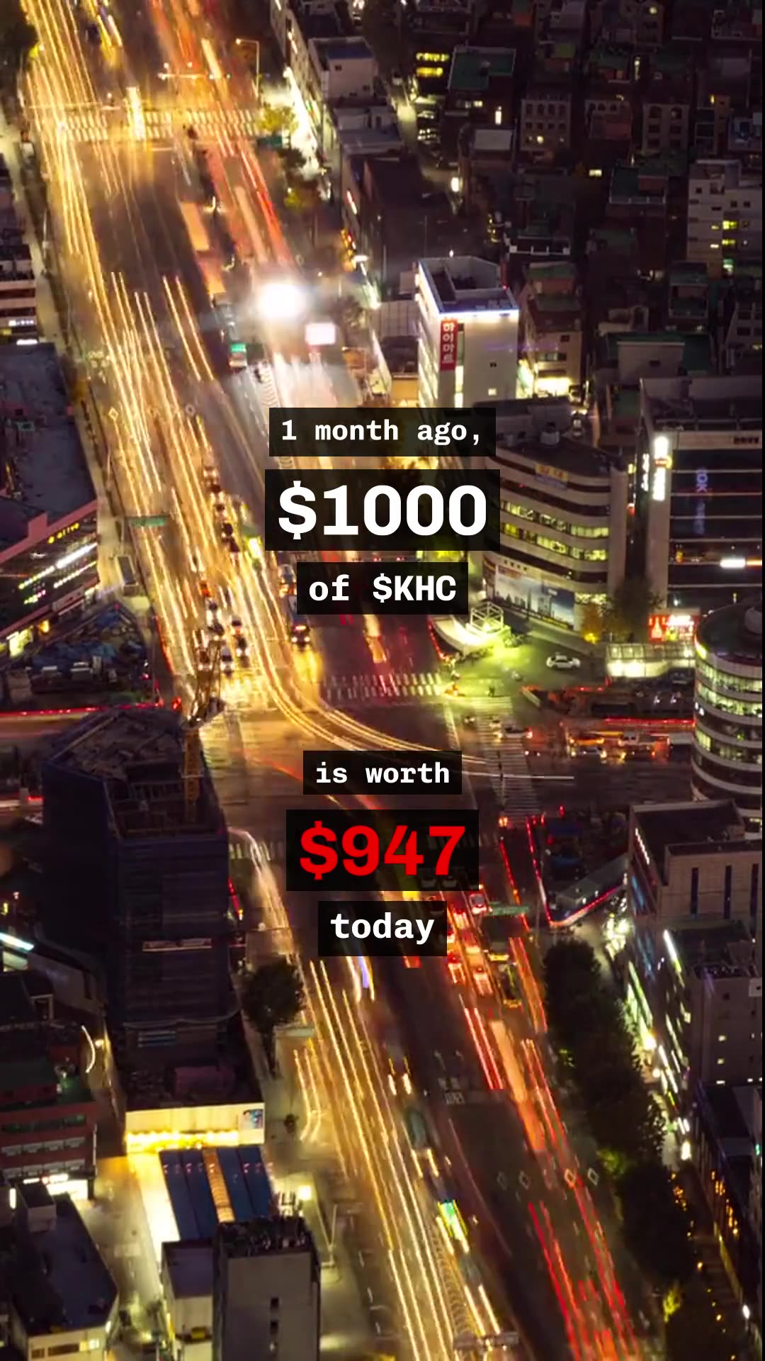 🚨 $KHC 🚨 Why is The Kraft Heinz Company trending today? 🤔 #KHC #stocks #stockmarket