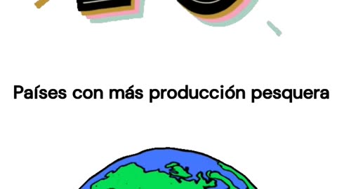10 Países con más producción pesquera del mundo