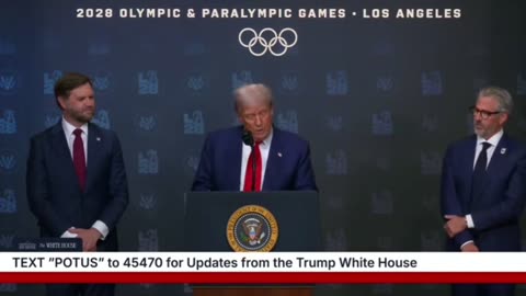 Trump: No Men In Womens Olympic Sports