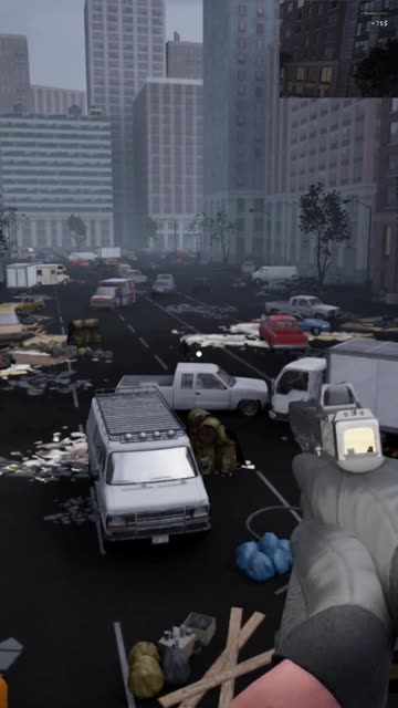 Quarantine Zone: The Last Check - Kill some zombies from the outpost