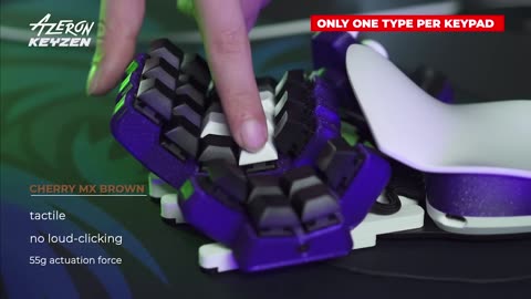 NEW! Azeron Keyzen Gaming Keypad Features #azeron #keyzen #mechanicalkeyboard