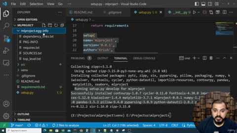 45.1 End To End ML Project With Deployment-Github And Code Set Up Krish Naik ML
