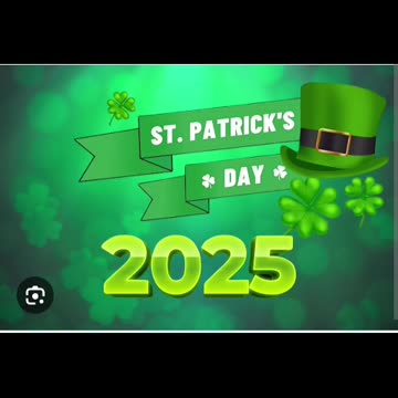 Happy saint Patrick day everyone yall 🍀☘️03/17/25