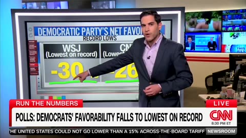 Democrats Are Currently Facing Their 'Lowest' Favorability Ratings 'On Record'