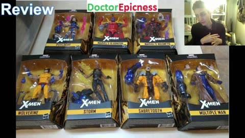 Review Of The Hasbro Marvel Legends X-Men Action Figure Wave