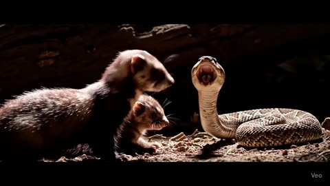 Hero Ferret Fights Off Danger to Save Her Babies – Real Mother Instincts!