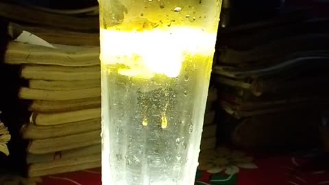 2. "How to Give Yellow Color to Glass Easily | গ্লাসে হলুদ রঙ করার সহজ উপায়"