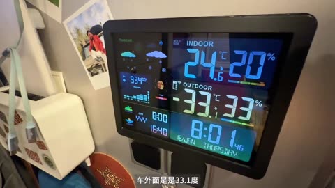 -40℃ Extremely cold trip RV shower #RVTravel #Unimo