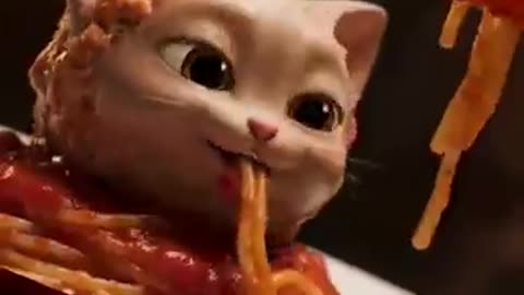 hungry cat