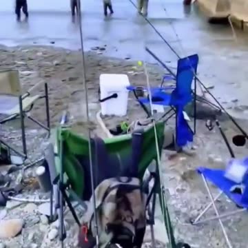 Fish Hide from 30 Fishermen on Other Side