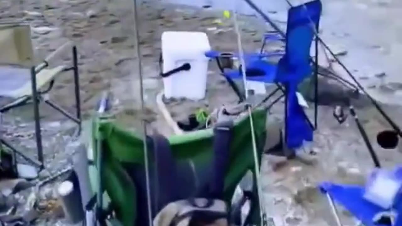 Fish Hide from 30 Fishermen on Other Side
