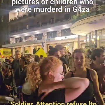 Anti-war protest in Jerusalem and Haifa Israel