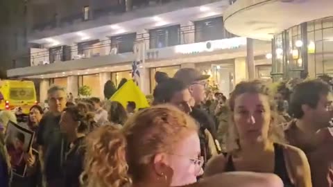 Anti-war protest in Jerusalem and Haifa Israel