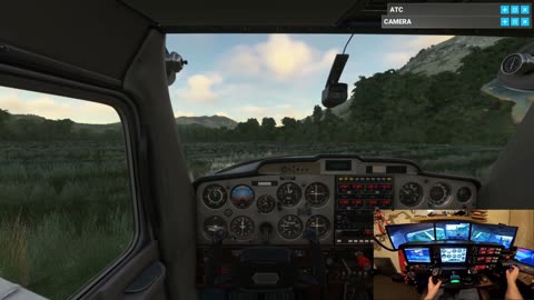 🔥 MSFS 2020 • Cessna Crash After Emergency Field Takeoff Attempt 🌲💥 • Fuel's Back, But Luck Isn't!