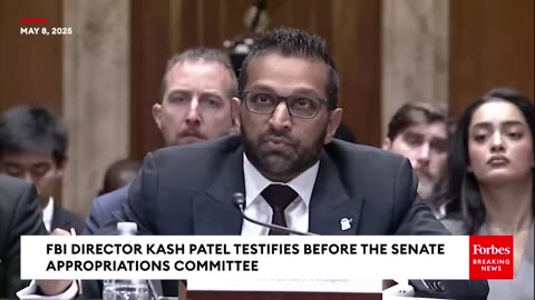 GOP Senator Asks Kash Patel If He's Taken Actions On FBI Personnel Involved In Jan. 6 Investigations