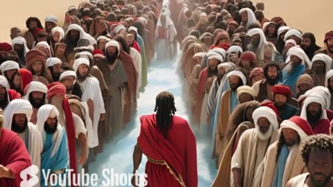 Moses and the Parting of the Sea #motivationalvideo #motivation #love #bibleverse #biblicalfigure