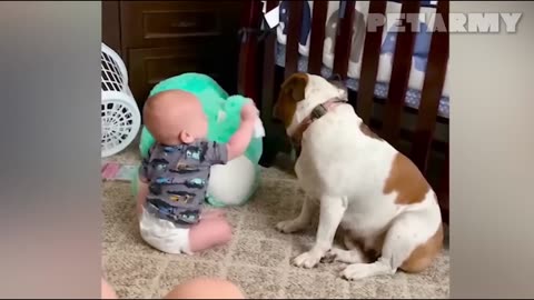 Babies AND Doggies| CUTEST BESTIES EVER🥰🥰!