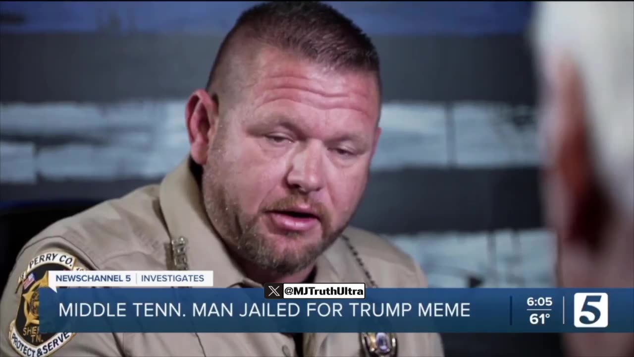 Tennessee Sheriff, arrested a Liberal man for Posting a Facebook Meme