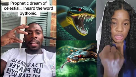 Man PYTHON CELESTIAL Dream #falseprophets #jesus #god #church