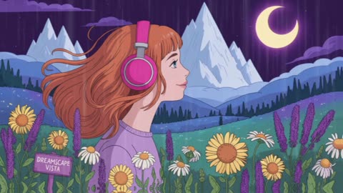 🌙 LoFi Dreamscape | Peaceful Chill Beats to Focus & Unwind