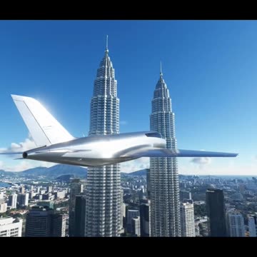 #Tesla #CyberJET Beside Petronas #Flying #AeroArduino