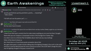 Earth Awakenings - Livestream 1 - #4091 - Live on Rumble/Youtube/X-Twitter/Twitch