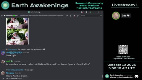 Earth Awakenings - Livestream 1 - #4091 - Live on Rumble/Youtube/X-Twitter/Twitch