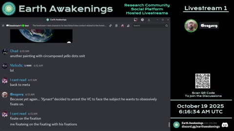Earth Awakenings - Livestream 1 - #4091 - Live on Rumble/Youtube/X-Twitter/Twitch